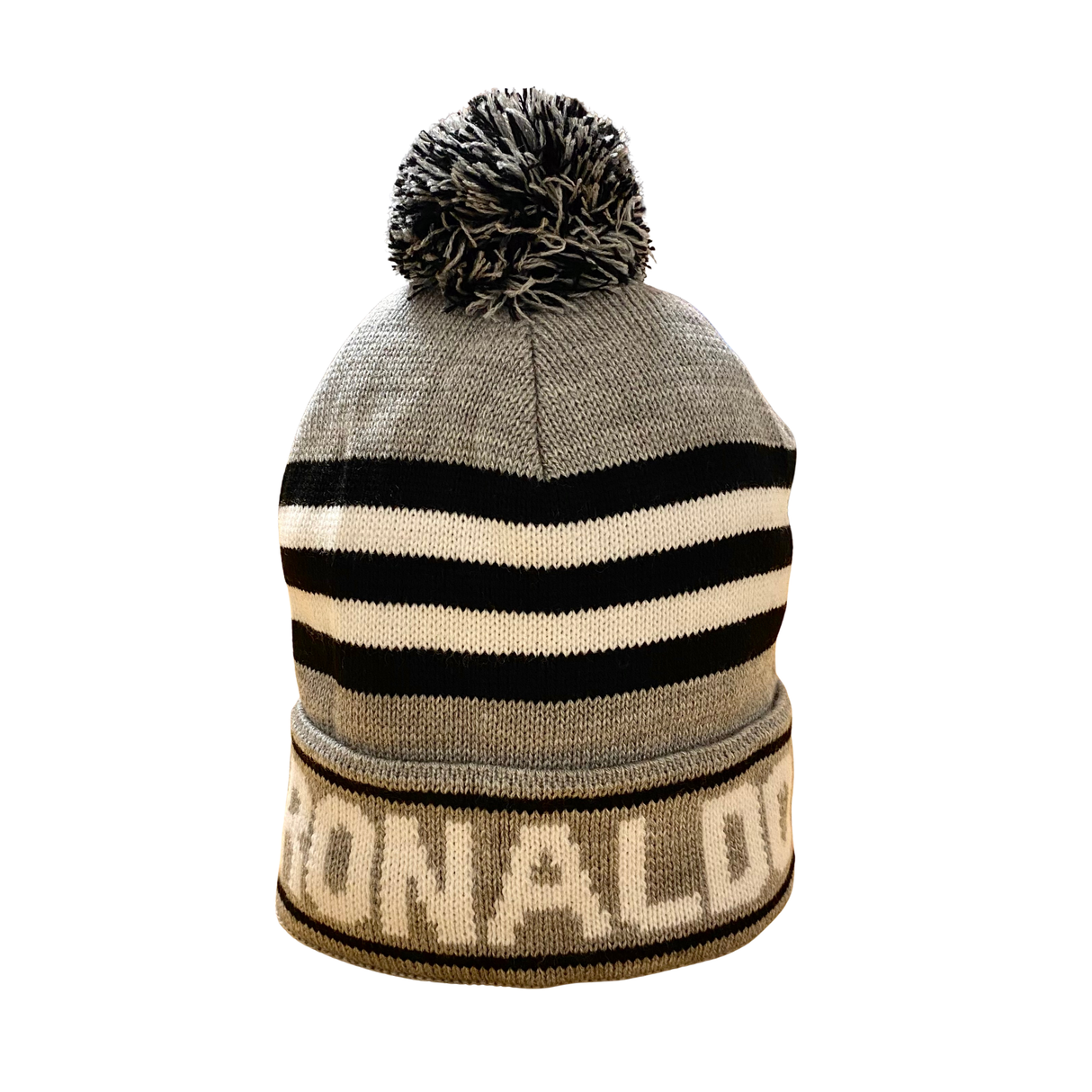 Ronaldo Grey Bobble Hat