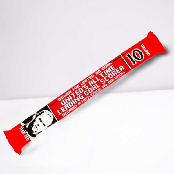 True Red Legends - Wayne Rooney Scarf
