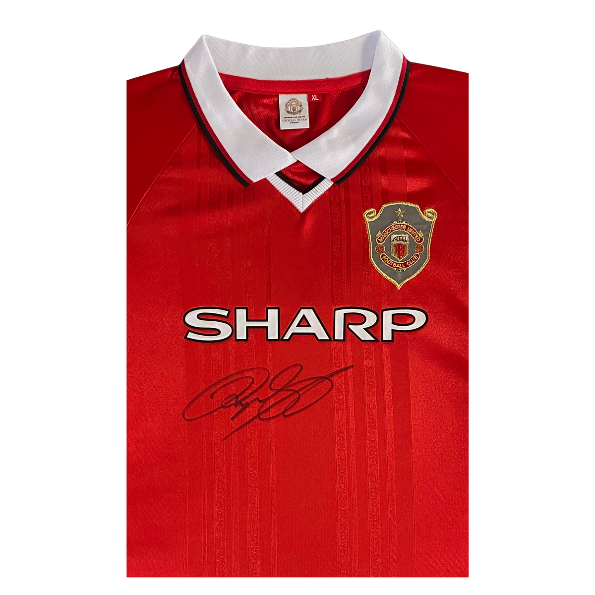Ryan Giggs Signed 1999 Manchester United Champions League Shirt