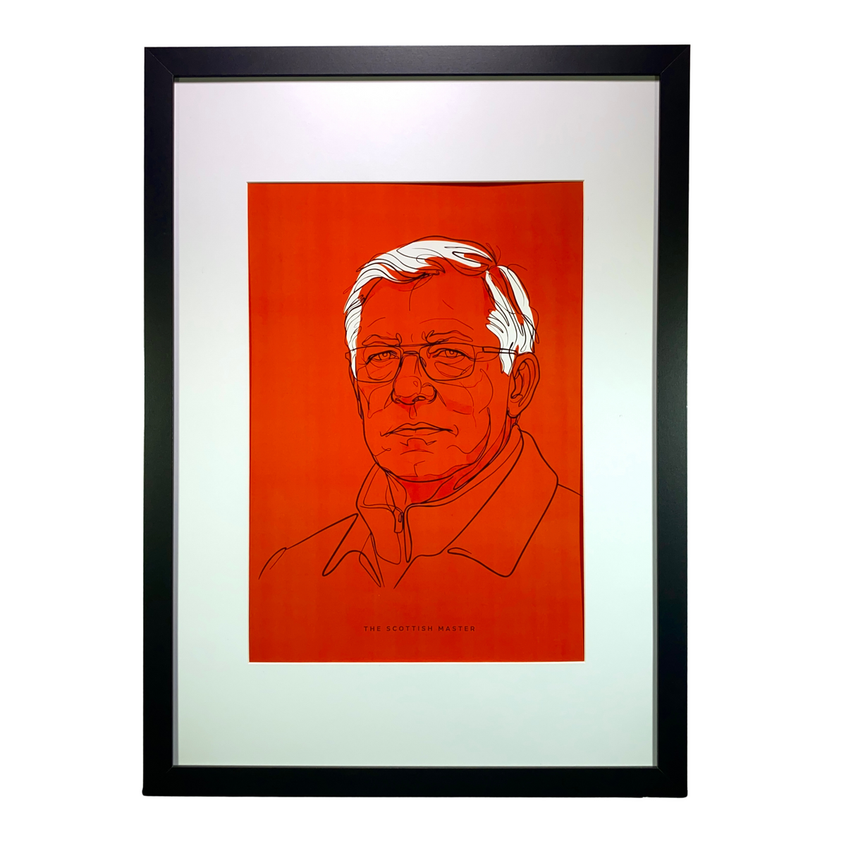 Sir Alex Ferguson "The Scottish Master" Print (A3)