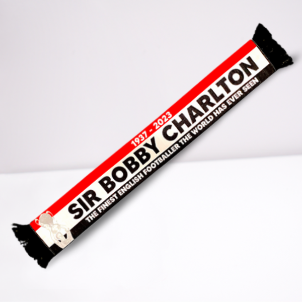 Sir Bobby Charlton The Finest English Footballer Scarf