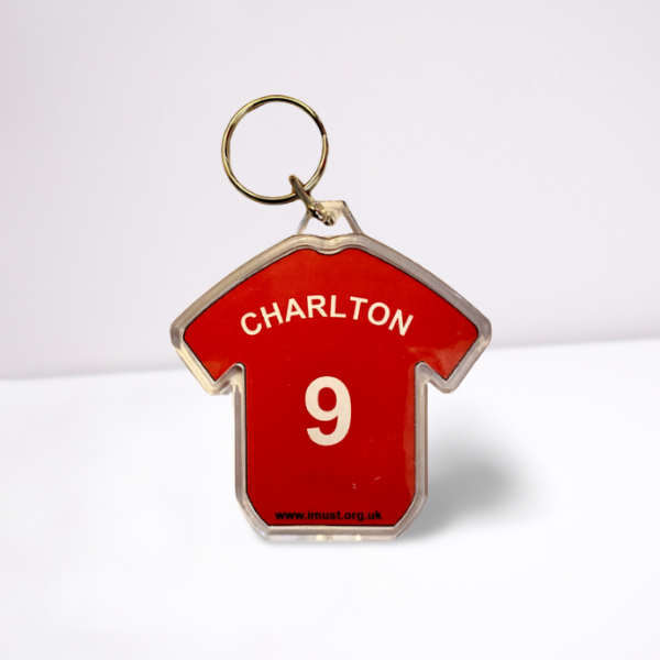Sir Bobby Charlton Keyring