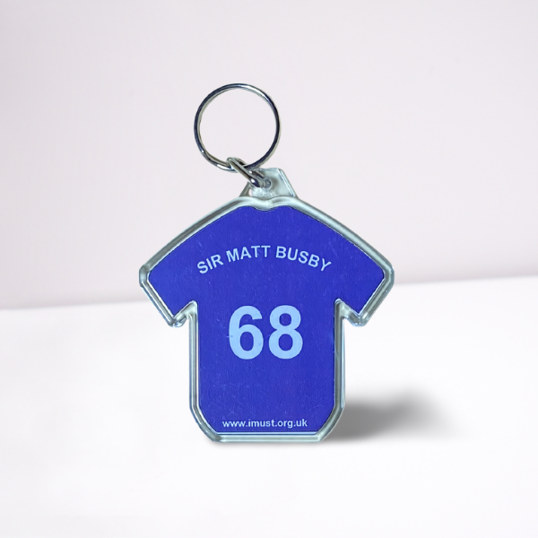 Sir Matt Busby 1968 Keyring