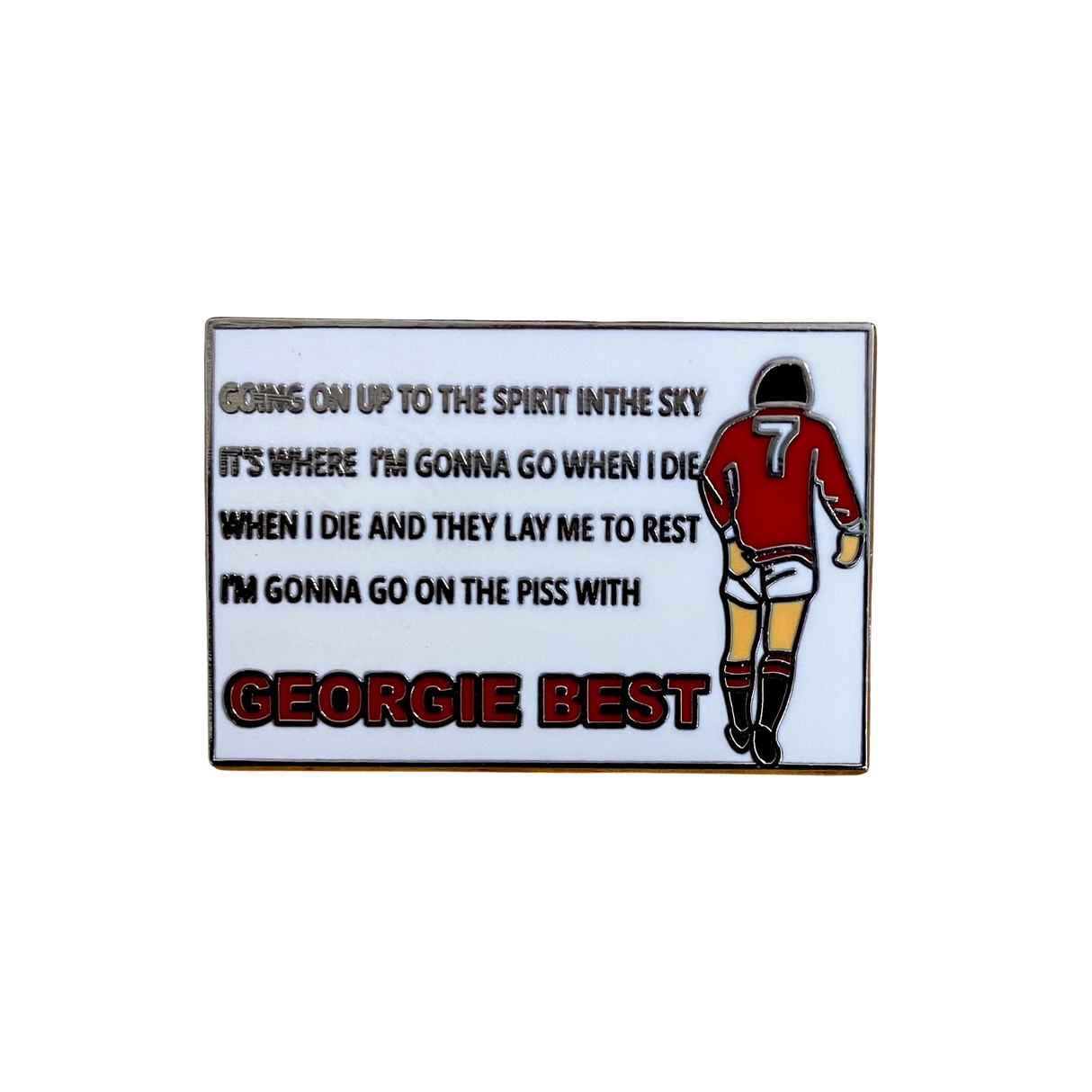 George Best Spirit in the Sky Badge