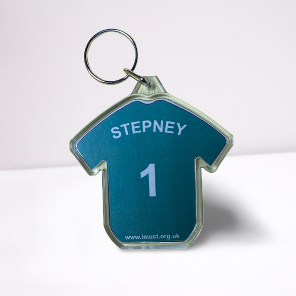 Alex Stepney Player Keyring