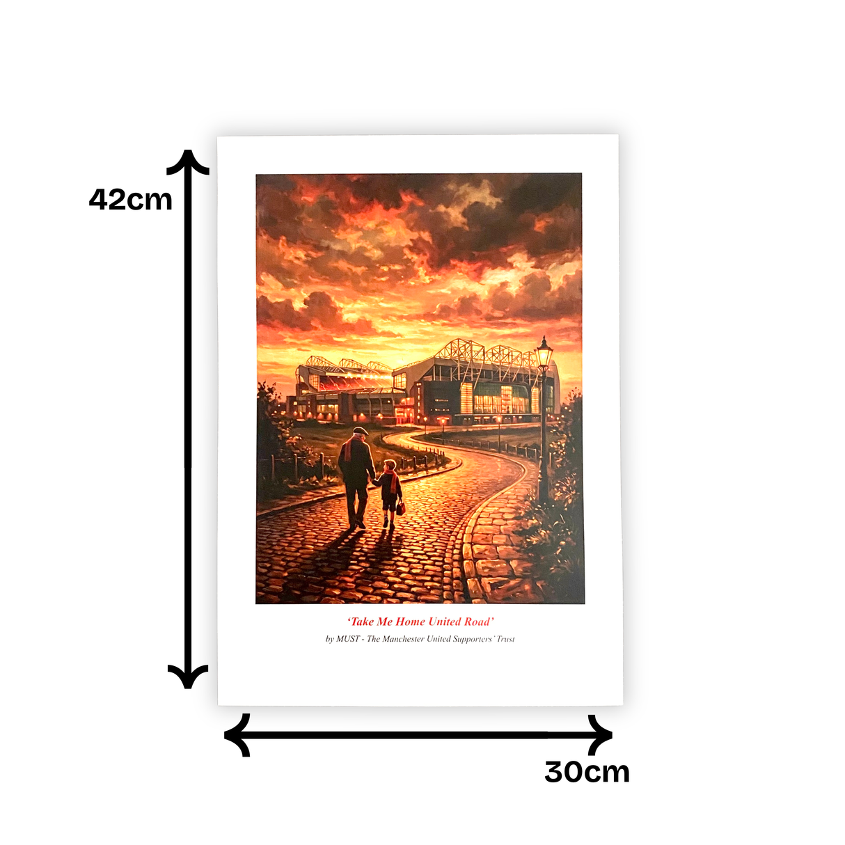 Take Me Home United Road Print (A3)