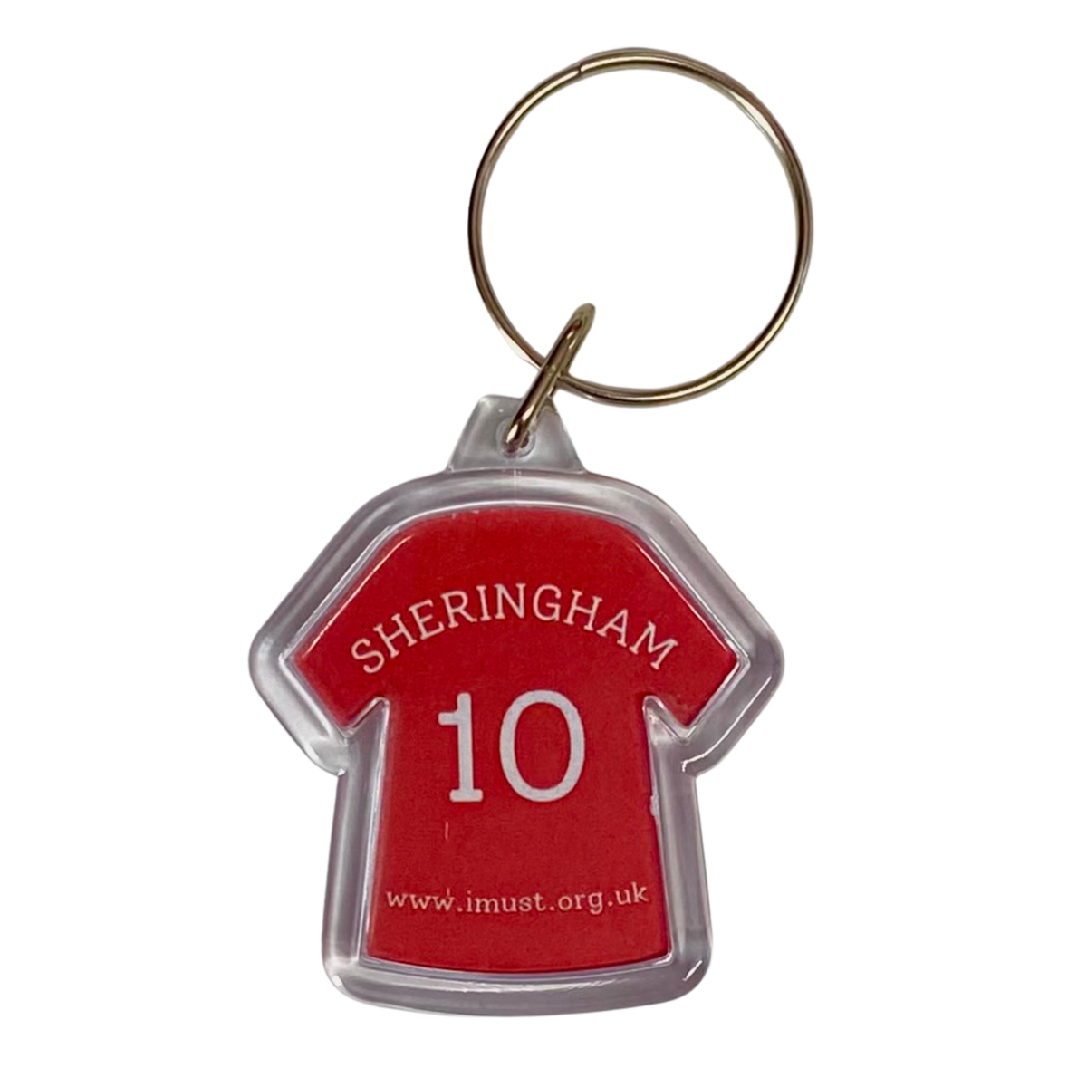 Teddy Sheringham Shirt Keyring