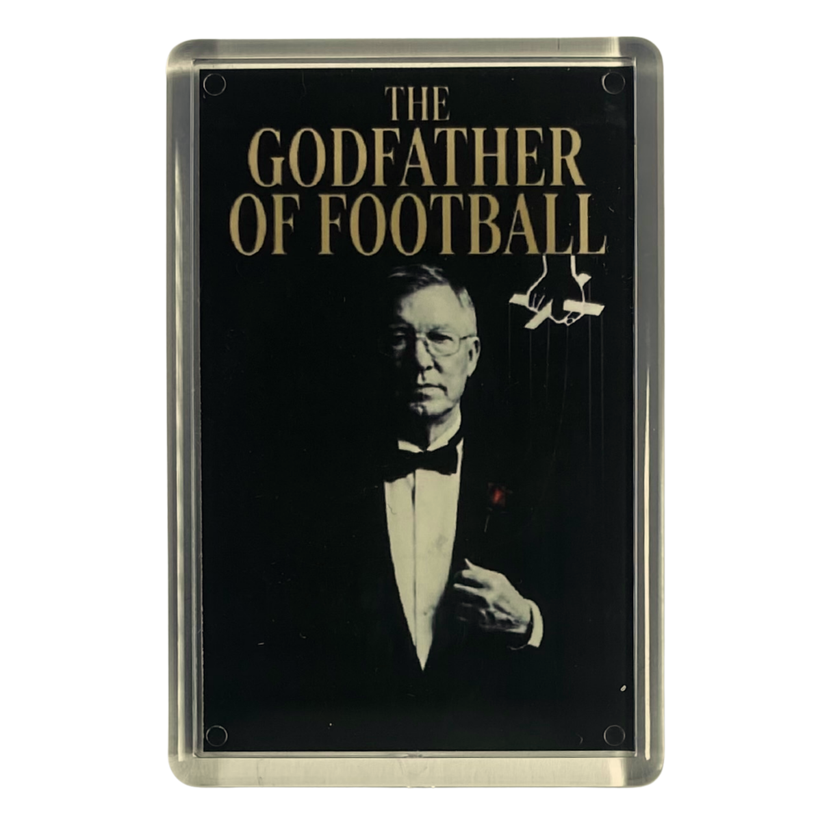 Sir Alex Ferguson "The Godfather of Football" Fridge Magnet