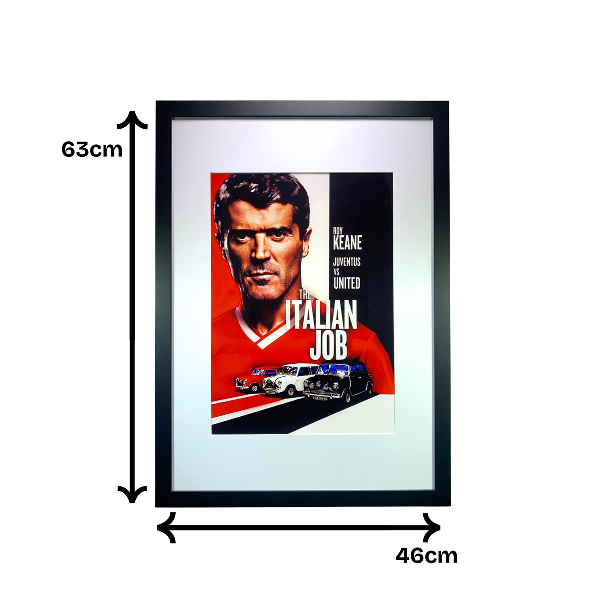 The Italian Job Roy Keane Movie Poster (A3)