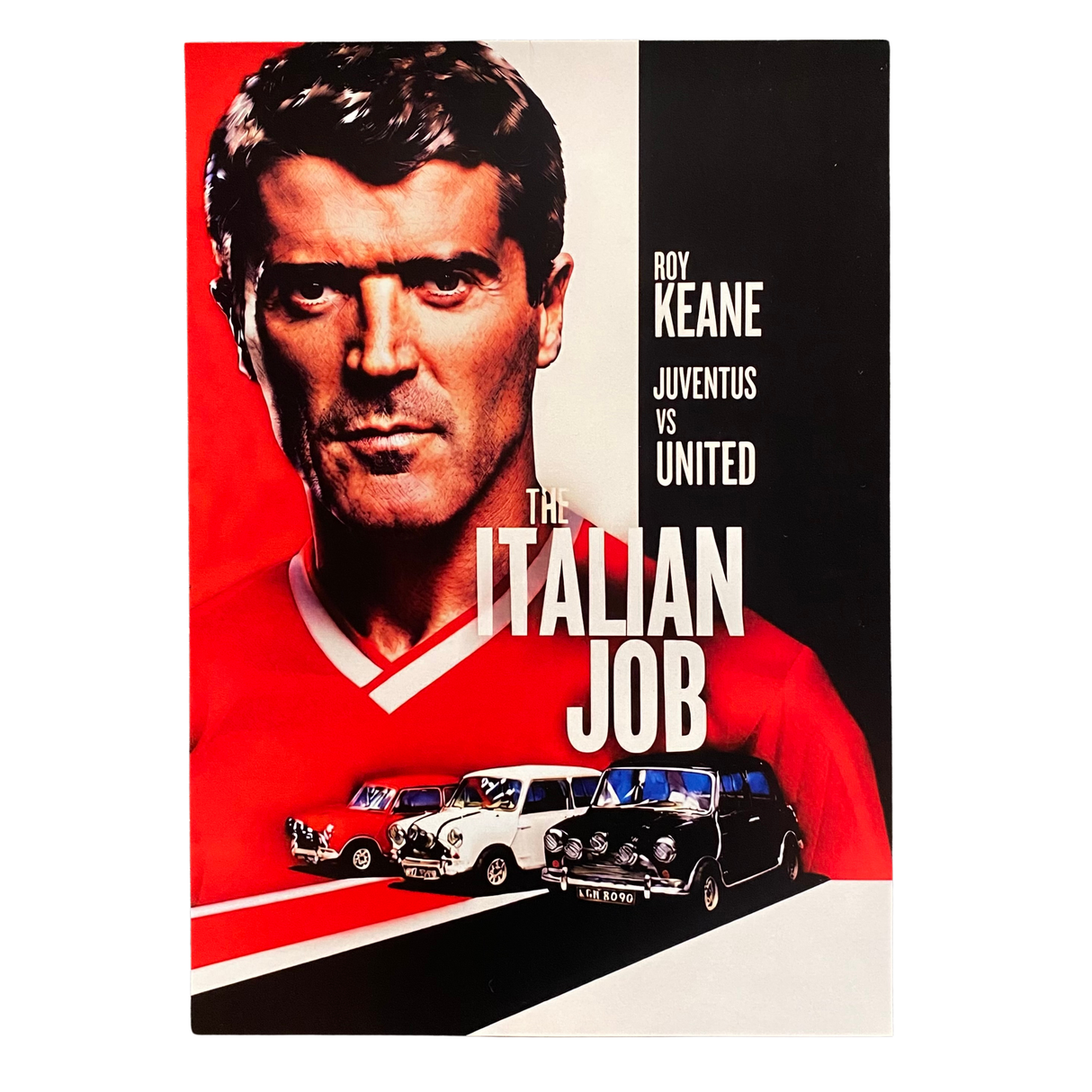 The Italian Job Roy Keane Movie Poster (A3)