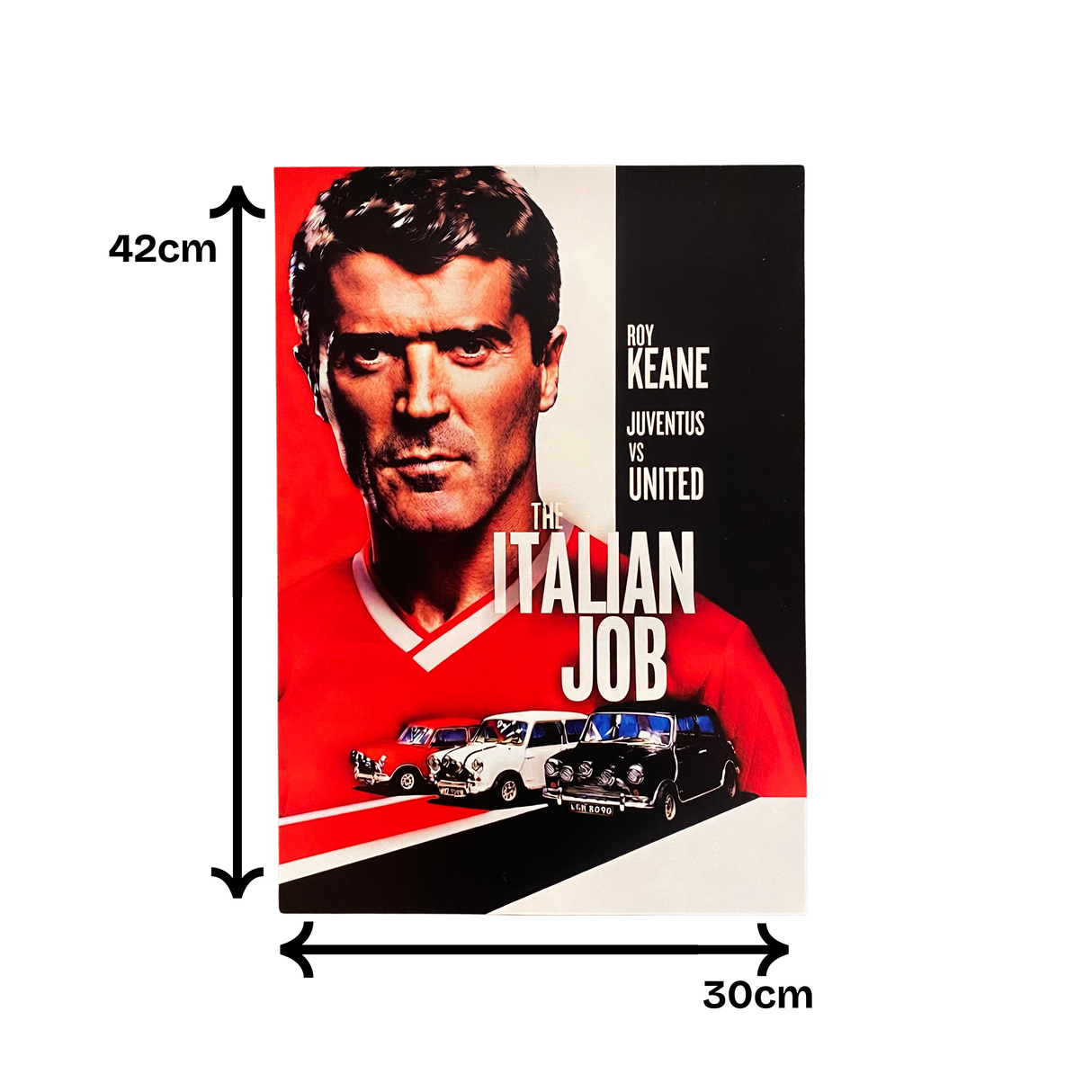 The Italian Job Roy Keane Movie Poster (A3)