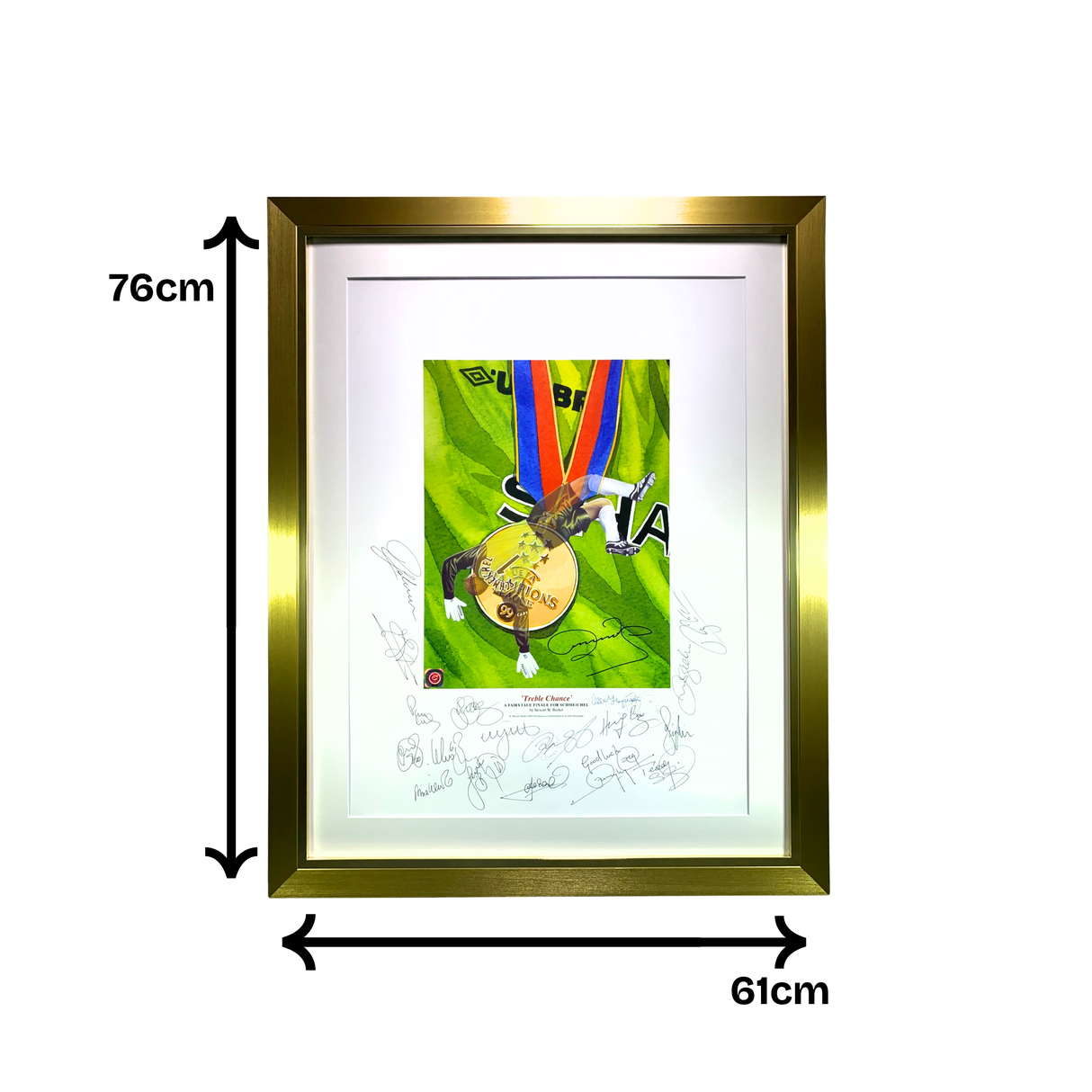 Treble Chance - A Fairytale Finale - Multi Signed & Framed Print (XL)