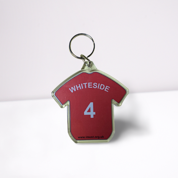 Norman Whiteside Keyring