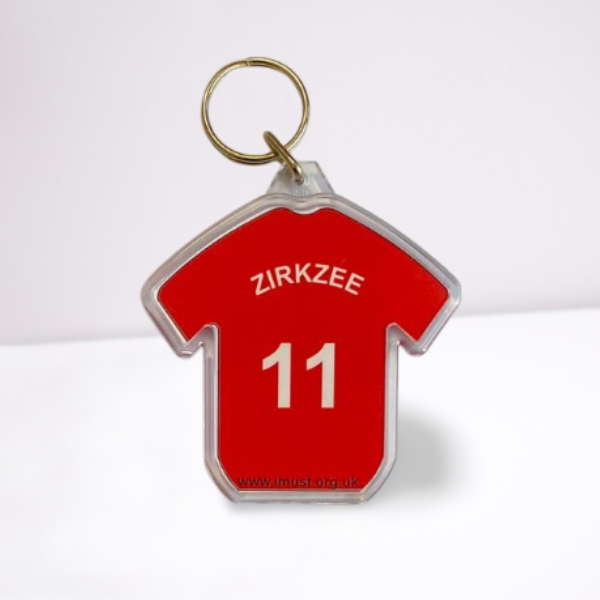 Joshua Zirkzee Player Keyring