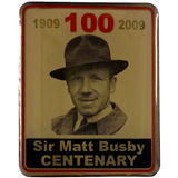 Sir Matt 100 years badge