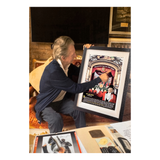 "Remembering The Old Boys" Framed Print Signed by Denis Law (XL)