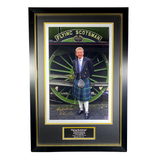 "Flying Scotsman" Framed Print Signed by Denis Law (XL)