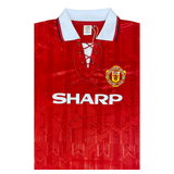 Roy Keane Hand Signed 1992-94 Home Shirt