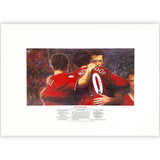 "Dutch Master" Ruud Van Nistelrooy Artwork Print