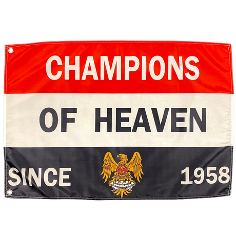 CHAMPIONS OF HEAVEN SINCE 1958 Flag