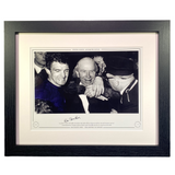 Bill Foulkes 1968 Manchester United Signed Framed Photo Print (L)