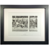 Norman Whiteside 1983 FA Cup Semi Final Framed Signed Print (L)