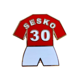 Benjamin Sesko 30 Shirt Badge