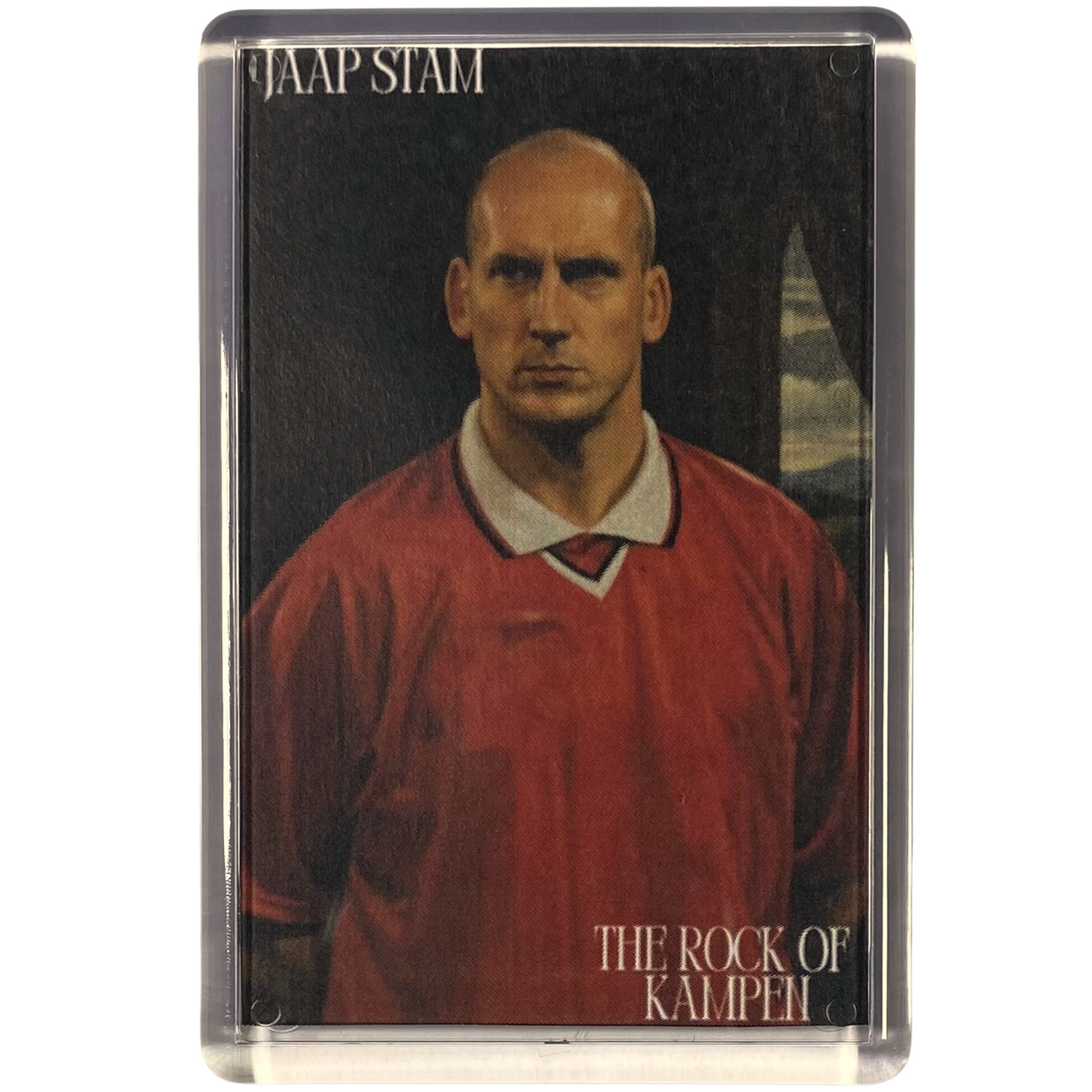 Jaap Stam Renaissance "The Rock of Kampen" Fridge Magnet