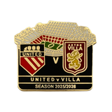 Manchester United v Aston Villa 2025/2026 Matchday Badge