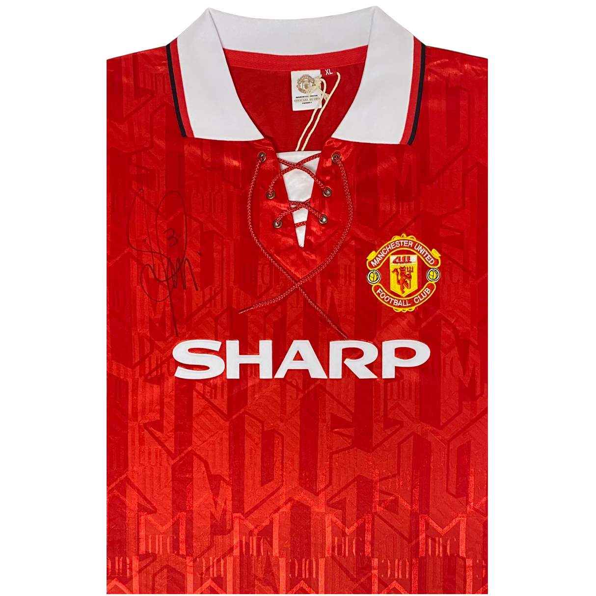 Denis Irwin Signed Manchester United 1992/1994 Red Home Shirt
