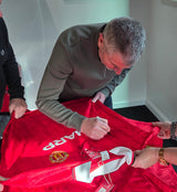 Denis Irwin Signed Manchester United 1992/1994 Red Home Shirt