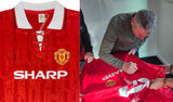 Denis Irwin Signed Manchester United 1992/1994 Red Home Shirt