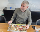Denis Irwin Signed Classic Strike Photo Print (L)