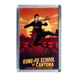 Kung Fu School of Cantona Fridge Magnet