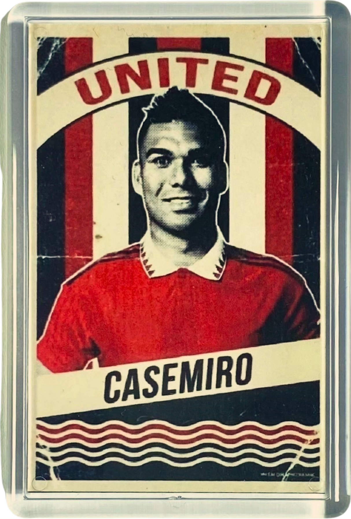 Casemiro Old School Programme Fridge Magnet