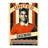 Casemiro Old School Programme Style Print (A3)