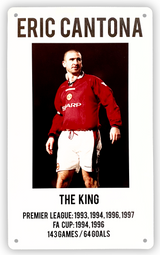 Eric Cantona Wall/Bar Plaque