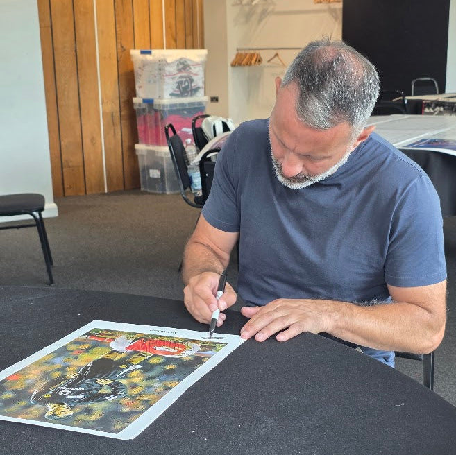 Ryan Giggs Signed "No Love Lost" Artwork Print