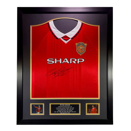 Ryan Giggs Signed 1999 Manchester United Champions League Shirt