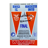 1968 European Cup Final Programme 2X Signed by Alex Stepney and Paddy Crerand (S)