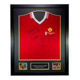 1977 FA Cup Final Shirt Signed by Buchan, Greenhoff, Macari, Pearson & Stepney