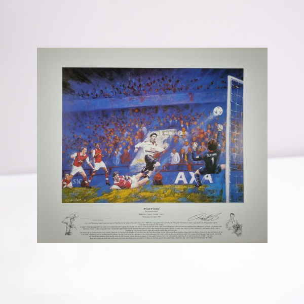 Artwork Print - Ryan Giggs - "The Goal that saved The Treble"