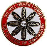 Flowers of Manchester Badge