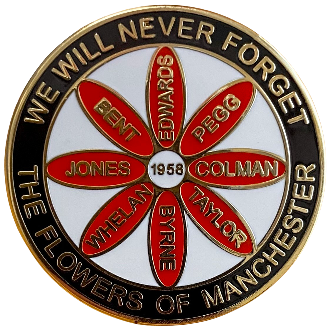 Flowers of Manchester Badge