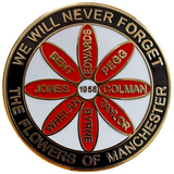Flowers of Manchester Badge