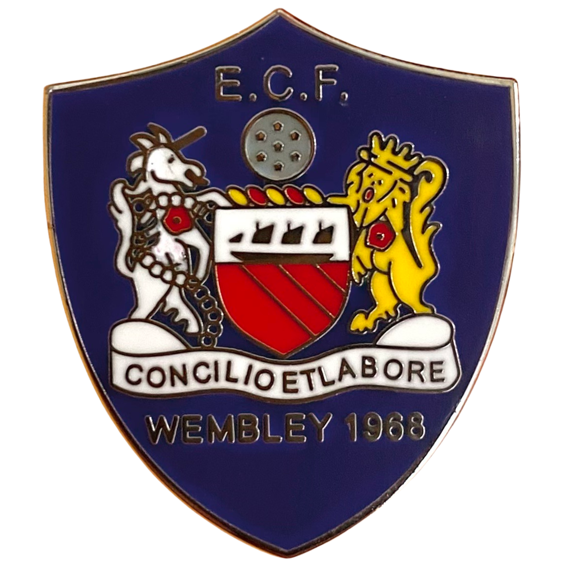 Wembley 1968 Crest Badge