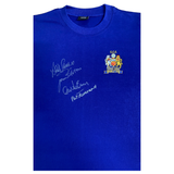 1968 European Cup Final Shirt 4X Signed by Aston, Crerand, Sadler and Stepney