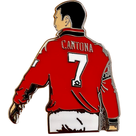 Eric Cantona Classic Pose Badge