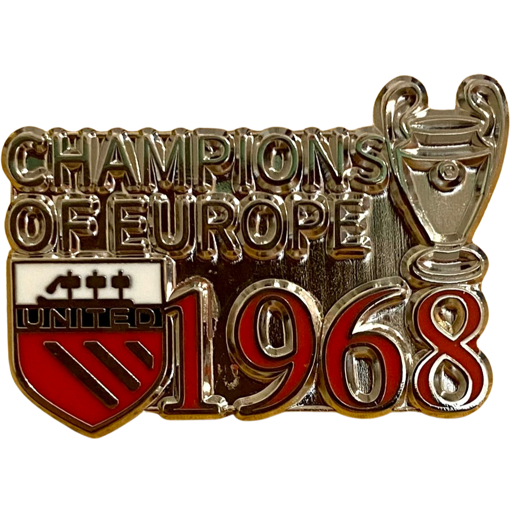 Champions of Europe 1968 Badge