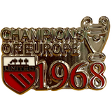 Champions of Europe 1968 Badge